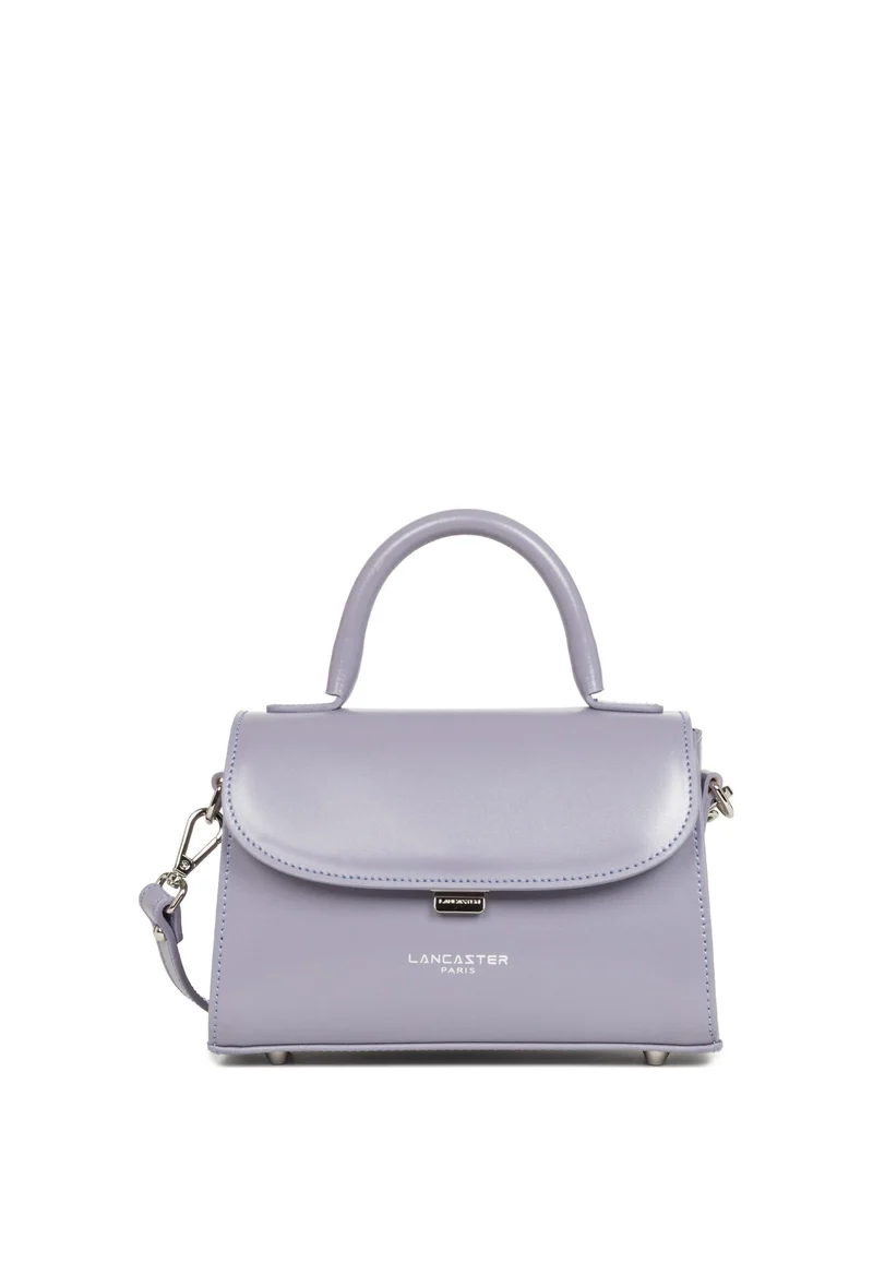 Lancaster Sac à main A rabat avec fermoir S Suave Even Mauve fumé