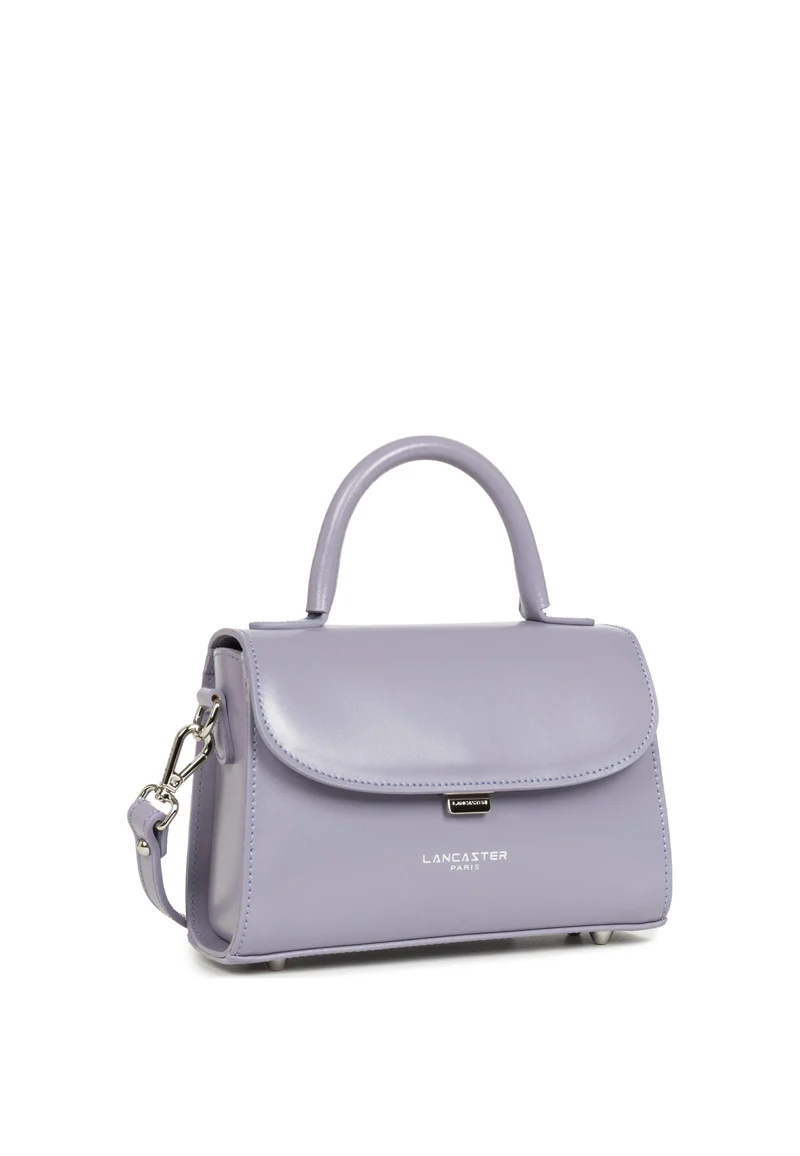 Lancaster Sac à main A rabat avec fermoir S Suave Even Mauve fumé