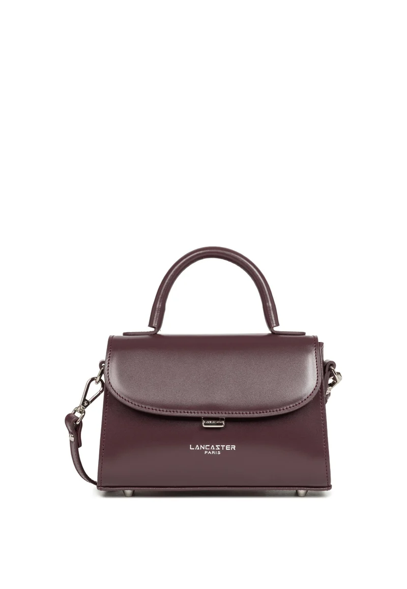 Lancaster Sac à main A rabat avec fermoir S Suave Even Bordeaux foncé