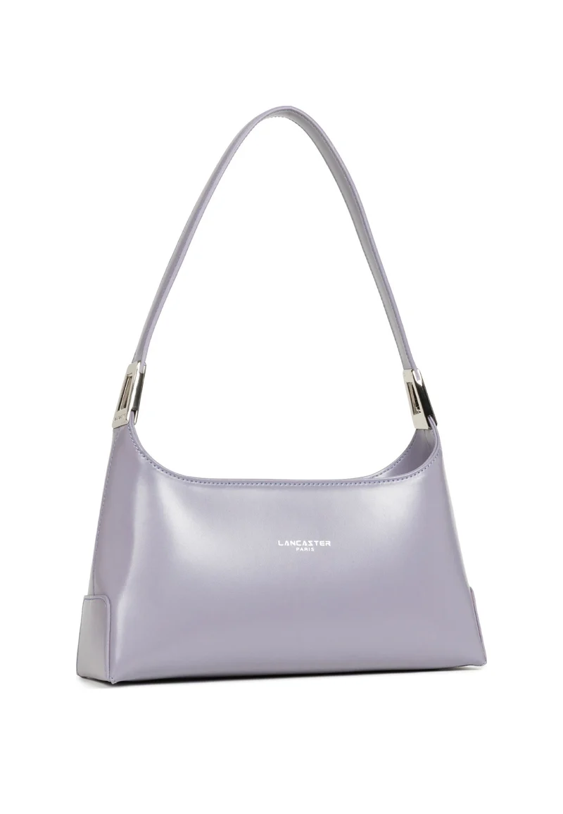Lancaster Sac rectangle Zippé M Suave Ace Mauve fumé
