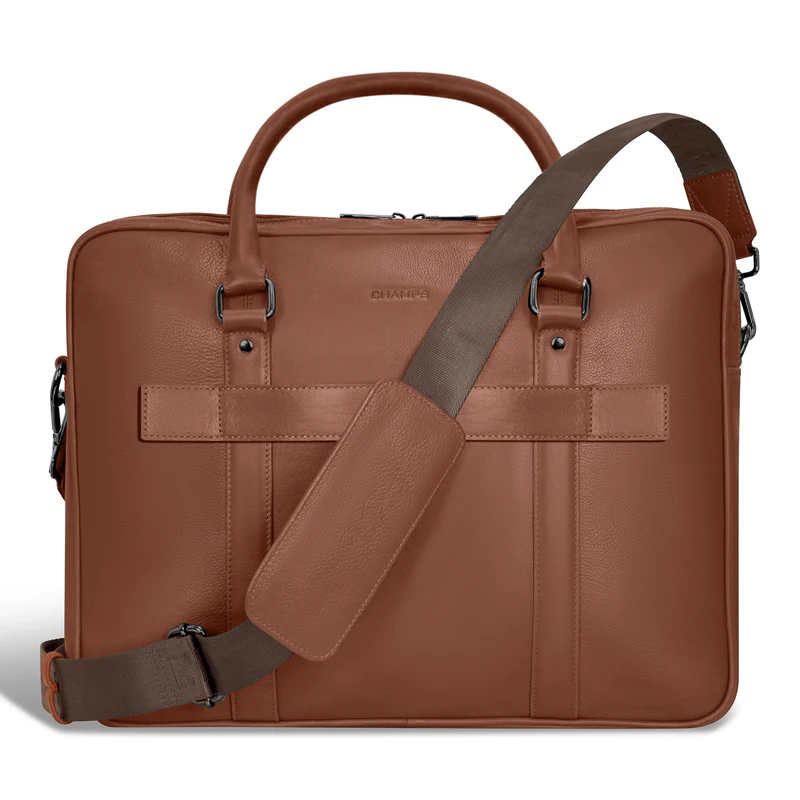 Onyx Leather Briefcase