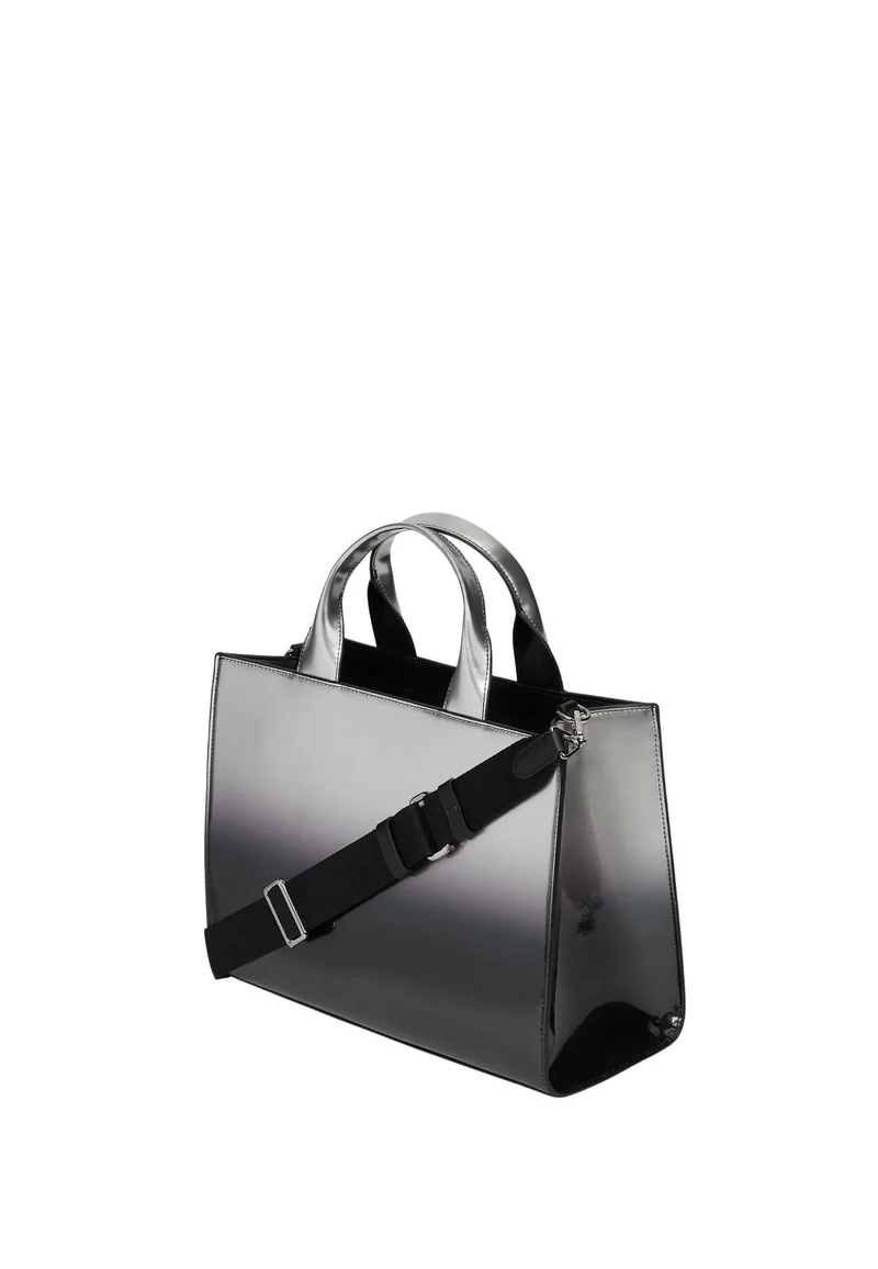 Karl Lagerfeld Cabas Carré Dégradé Noir