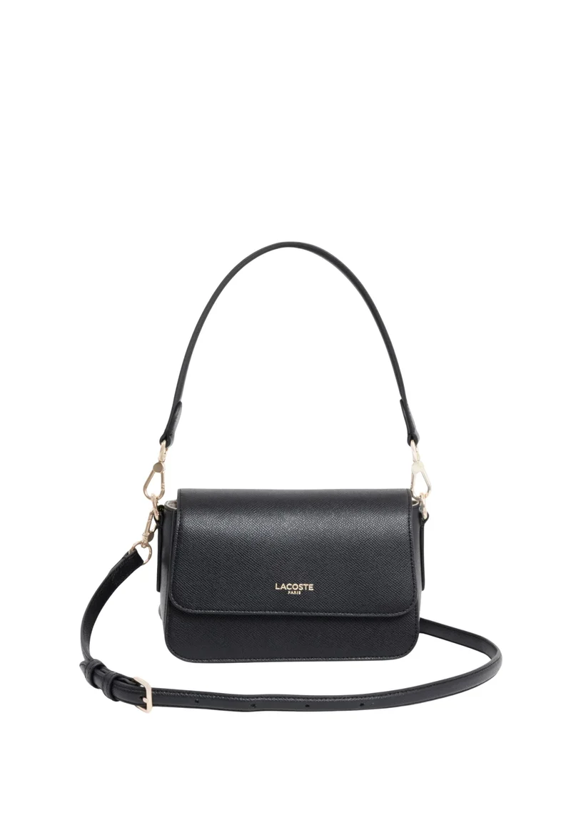 Lacoste Sac à bandoulière Champs-Élysées Cuir Noir