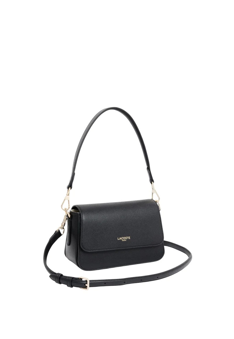 Lacoste Sac à bandoulière Champs-Élysées Cuir Noir