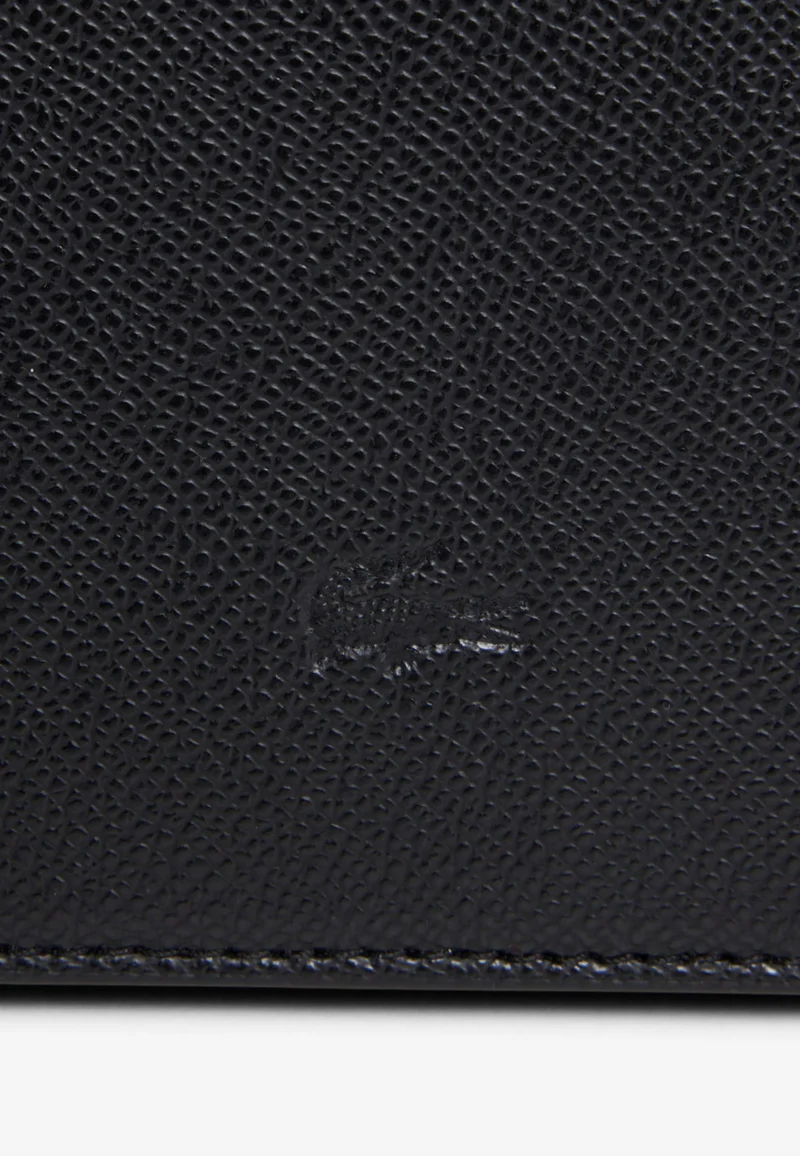 Lacoste Sac à bandoulière Champs-Élysées Cuir Noir