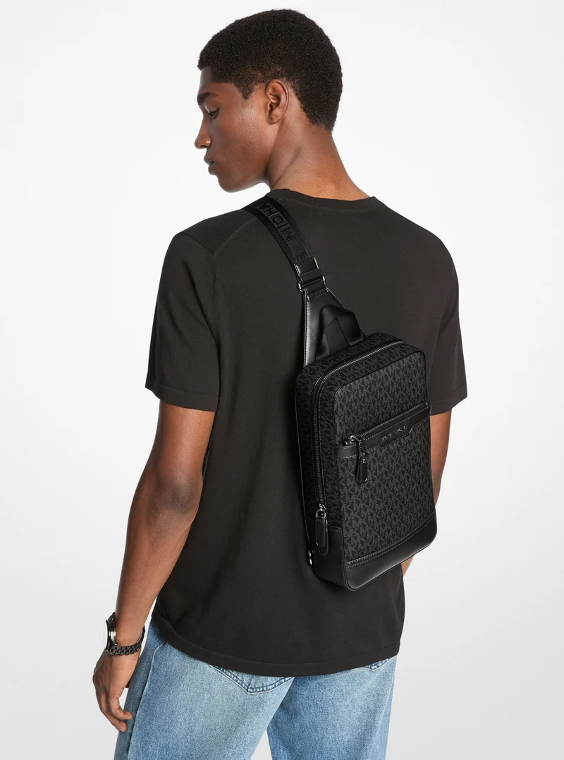 Michael Kors Sac ceinture de voyage Hudson à logo Signature