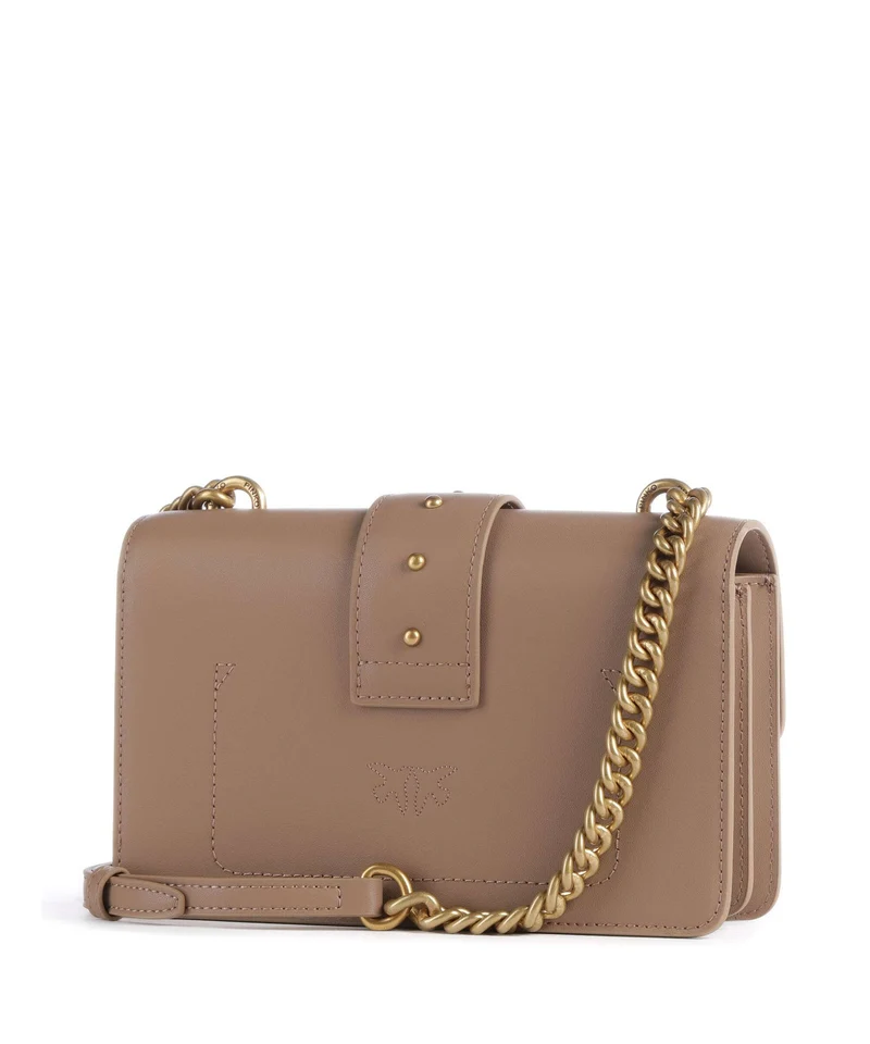 Pinko Love One Mini Sac bandoulière biscotto zenzero