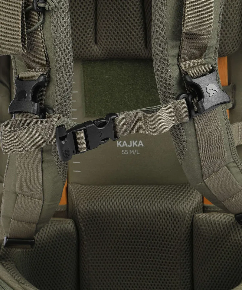 Fjällräven Kajka 55 M/L Sac à dos de trekking green