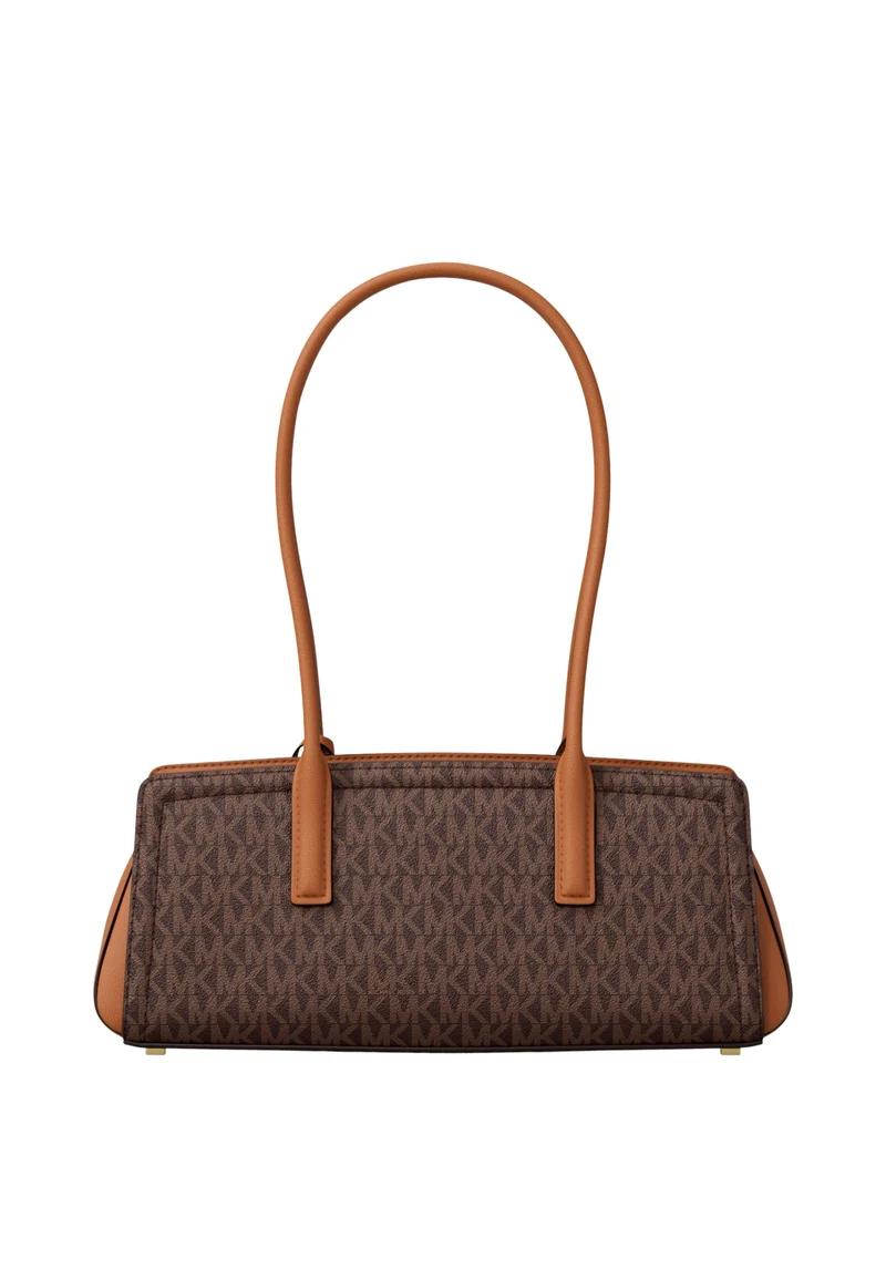 Michael Kors Sac bandoulière Laila Signature Small East West Marron