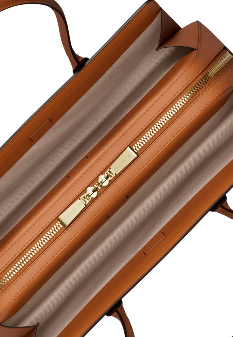 Michael Kors Sac bandoulière Laila Signature Small East West Marron