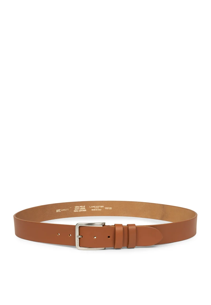 Lancaster Ceinture Végétal Homme Camel 115 cm