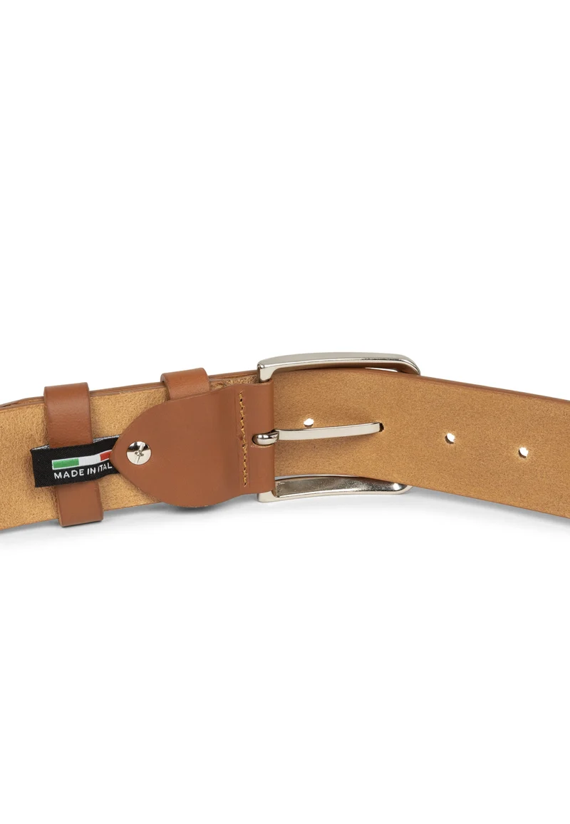 Lancaster Ceinture Végétal Homme Camel 115 cm