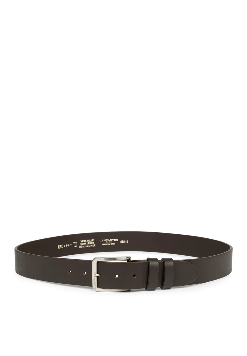 Lancaster Ceinture Végétal Homme Marron 115 cm