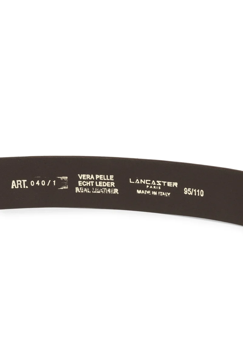 Lancaster Ceinture Végétal Homme Marron 115 cm