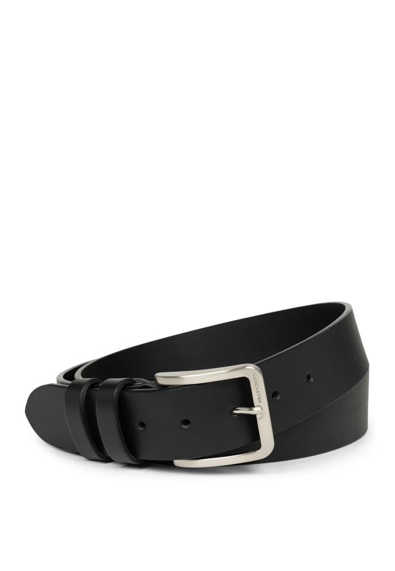 Lancaster Ceinture Végétal Homme Noir 115 cm