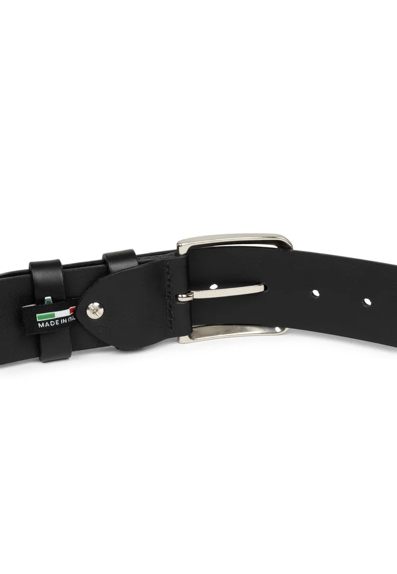 Lancaster Ceinture Végétal Homme Noir 115 cm