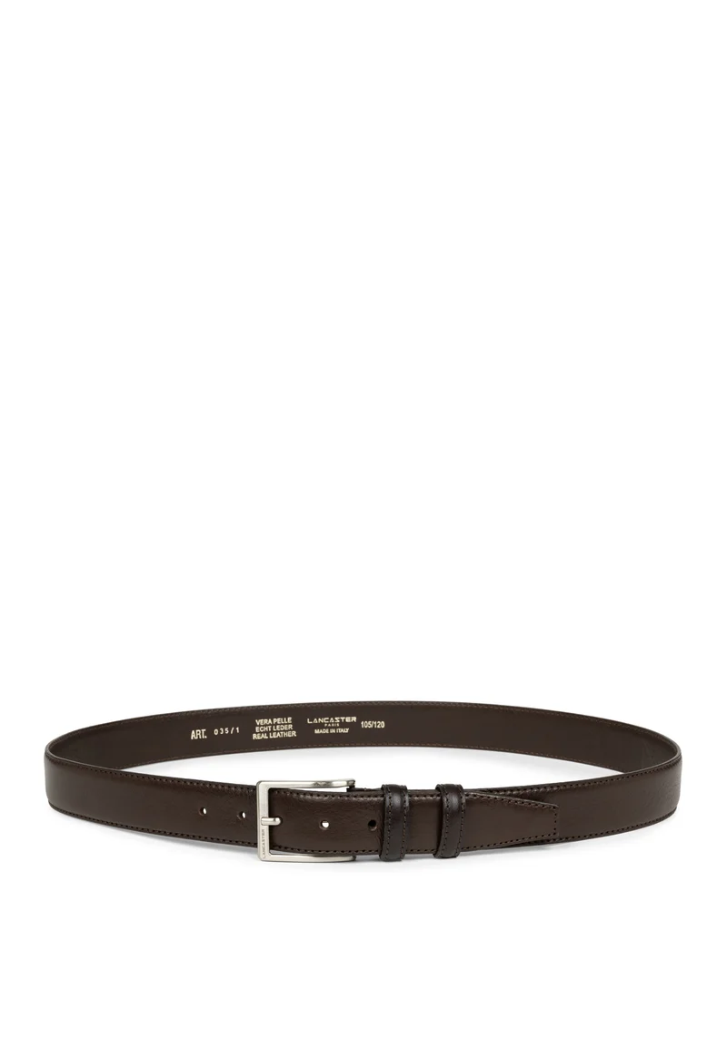 Lancaster Ceinture Soft Homme Marron 115 cm