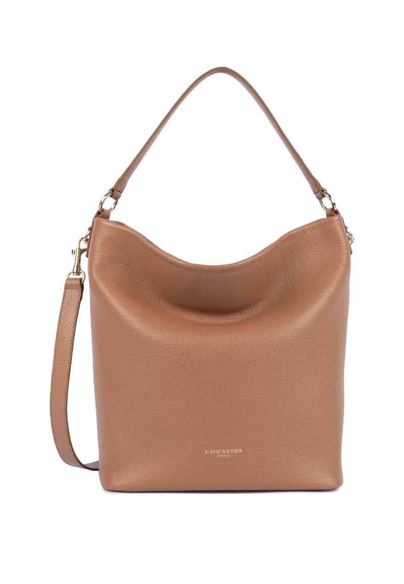 Lancaster Sac seau Zippé L Dune Camel