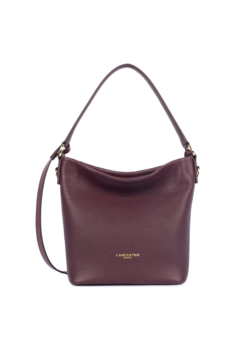 Lancaster Sac seau Zippé M Dune Bordeaux foncé