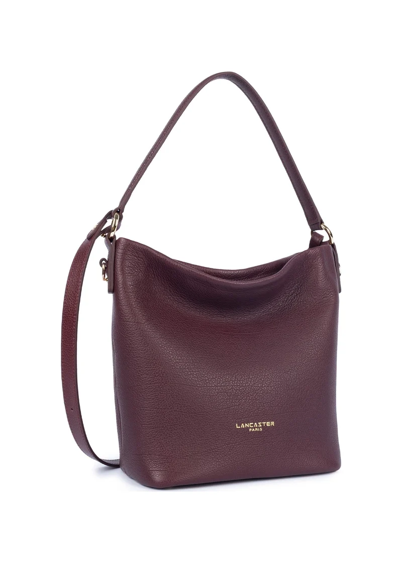 Lancaster Sac seau Zippé M Dune Bordeaux foncé