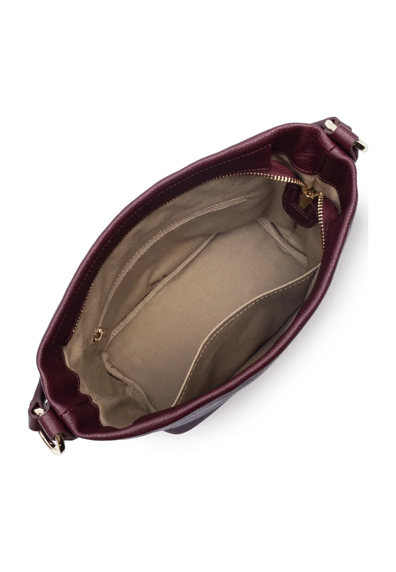 Lancaster Sac seau Zippé M Dune Bordeaux foncé