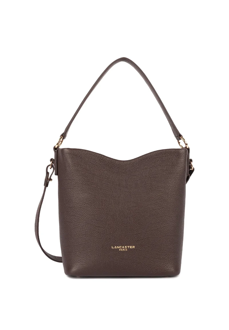 Lancaster Sac seau Zippé M Dune Marron Foncé