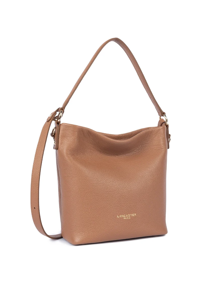 Lancaster Sac seau Zippé M Dune Camel