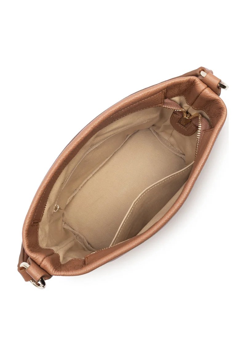Lancaster Sac seau Zippé M Dune Camel