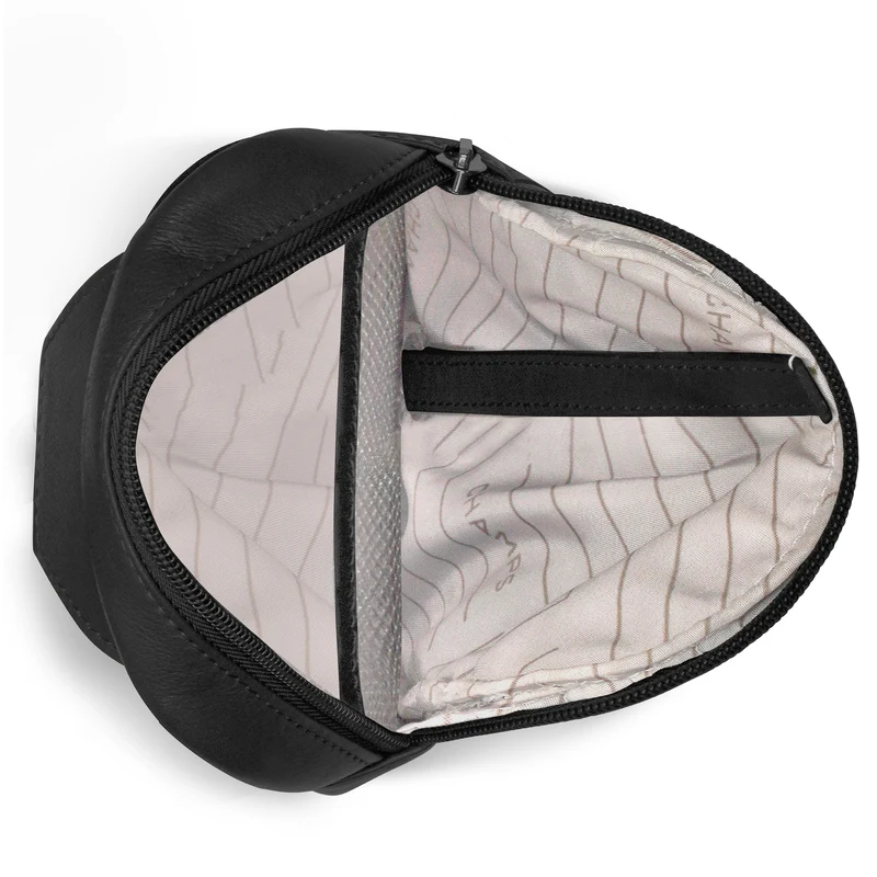 Onyx / Leather Holster Crossbody Bag