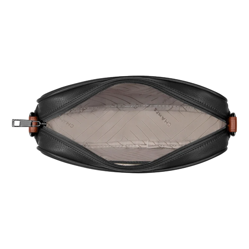 Onyx / Leather Camera Bag