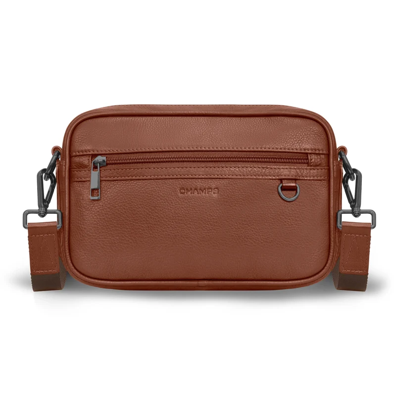Onyx / Leather Camera Bag