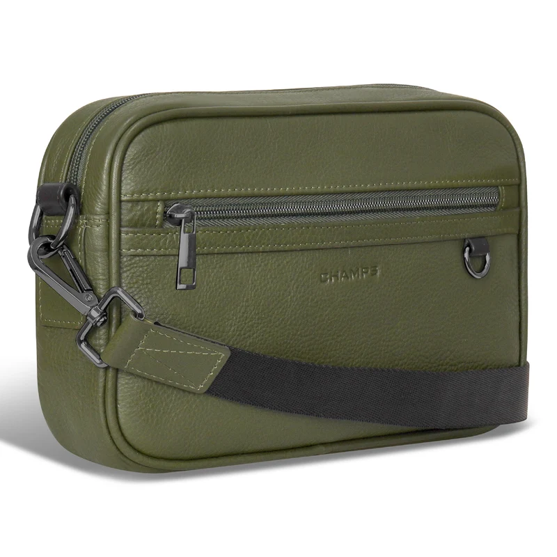 Onyx / Leather Camera Bag