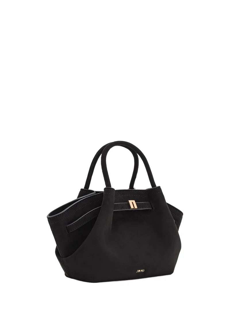 JW PEI Cabas Hana Mini Faux Suede Black