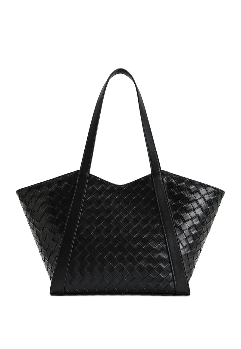 JW PEI Cabas Kiana Large Tressé Black