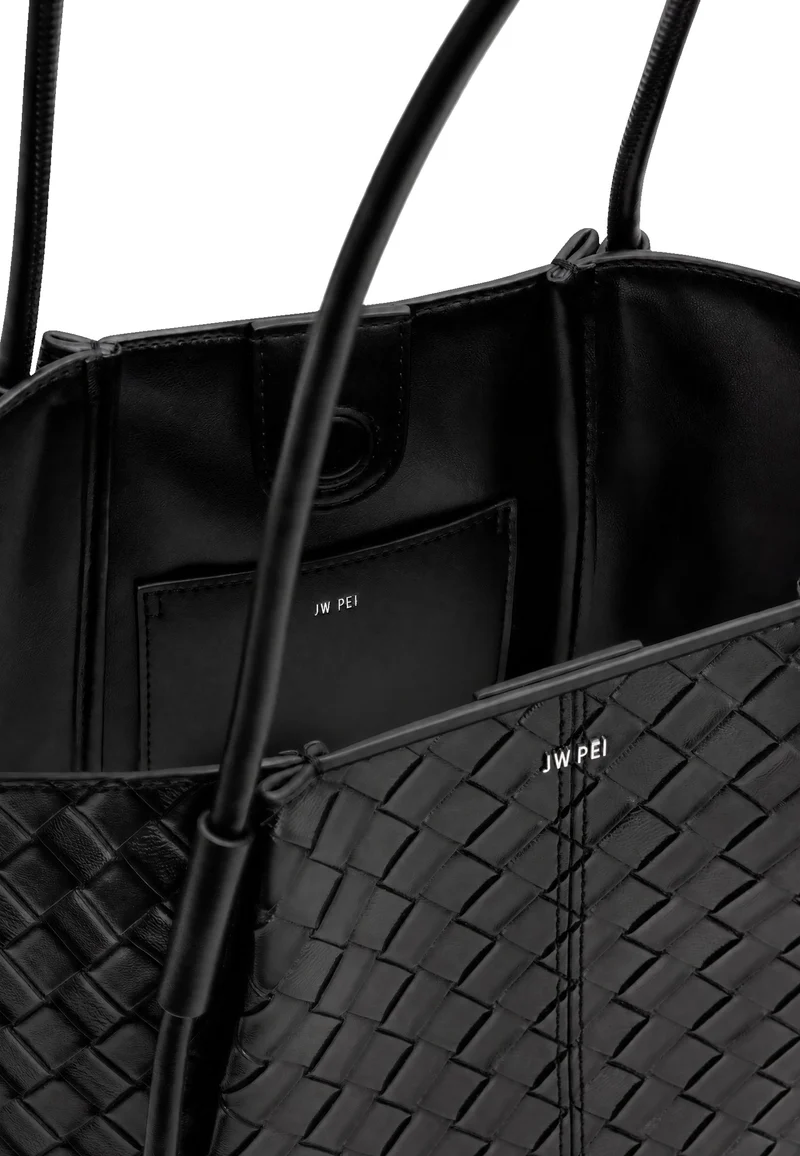JW PEI Cabas Nala Wide Tressé Black
