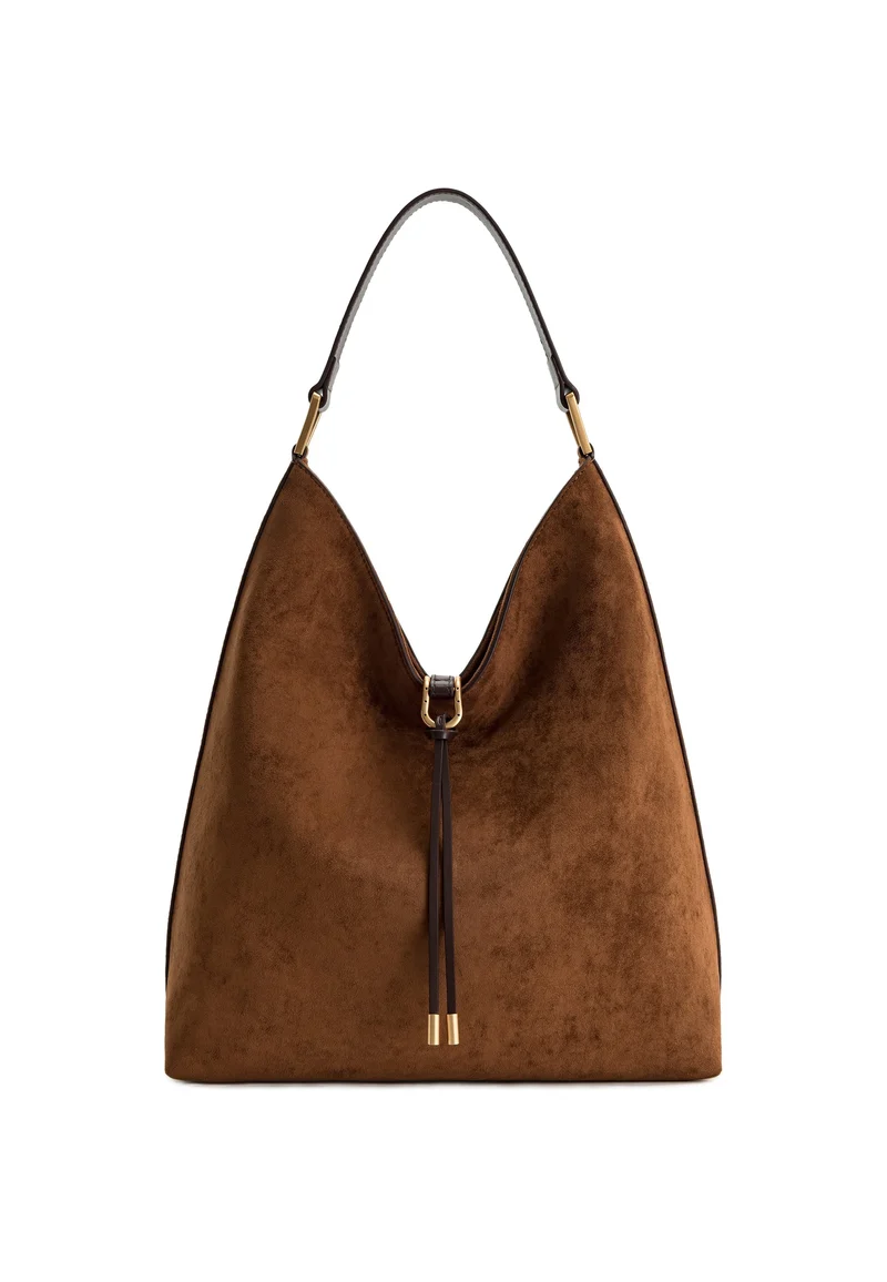 JW PEI Sac Bandoulière Aria Faux Suede Brown
