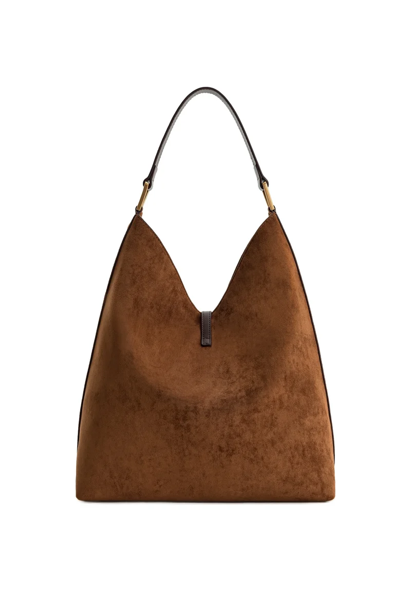 JW PEI Sac Bandoulière Aria Faux Suede Brown