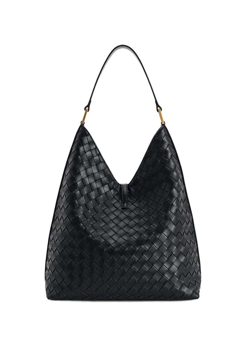 JW PEI Sac Bandoulière Aria Tressé Black