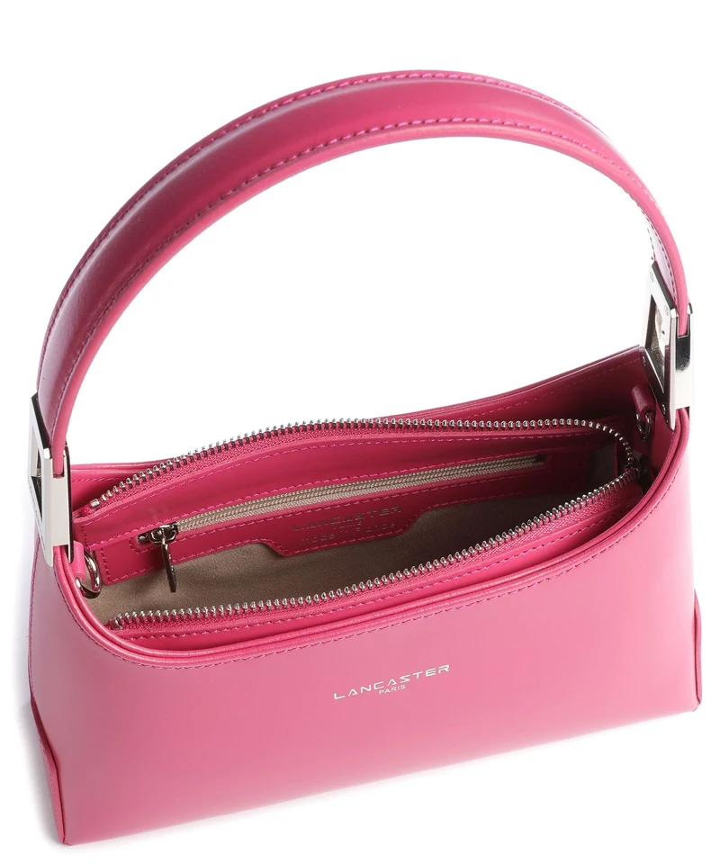 Lancaster Suave Ace Sac porté épaule fuxia