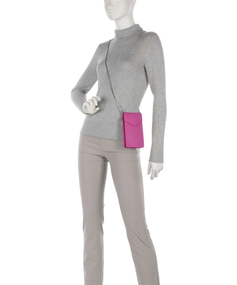 Lancaster Foulonne PM Pochette telephone orchidee