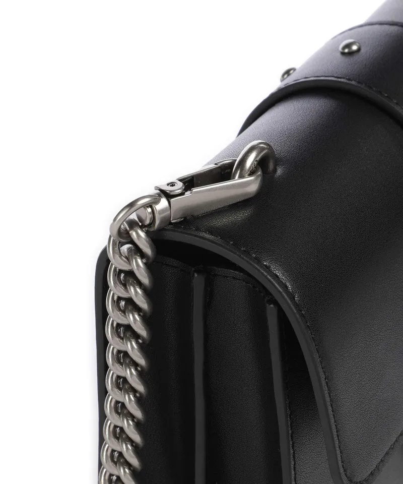 Pinko Love One Mini Sac bandoulière nero/old silver