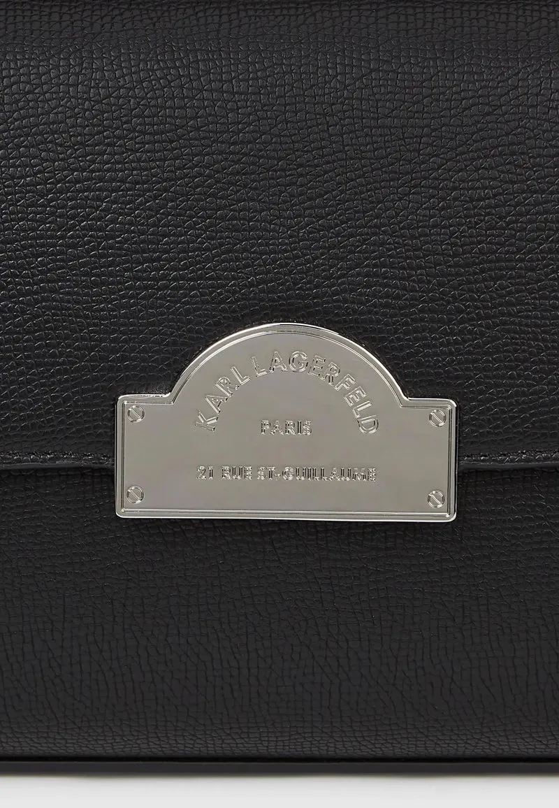 Karl Lagerfeld Sac Bandoulière Métal Noir