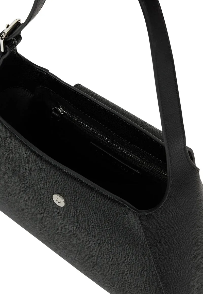 Karl Lagerfeld Sac Bandoulière Métal Zippé Noir