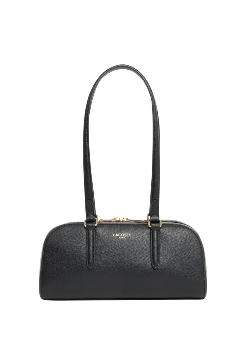 Lacoste Sac épaule Champs-Élysées Cuir Noir