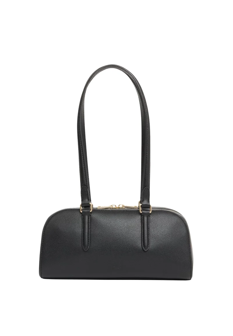 Lacoste Sac épaule Champs-Élysées Cuir Noir