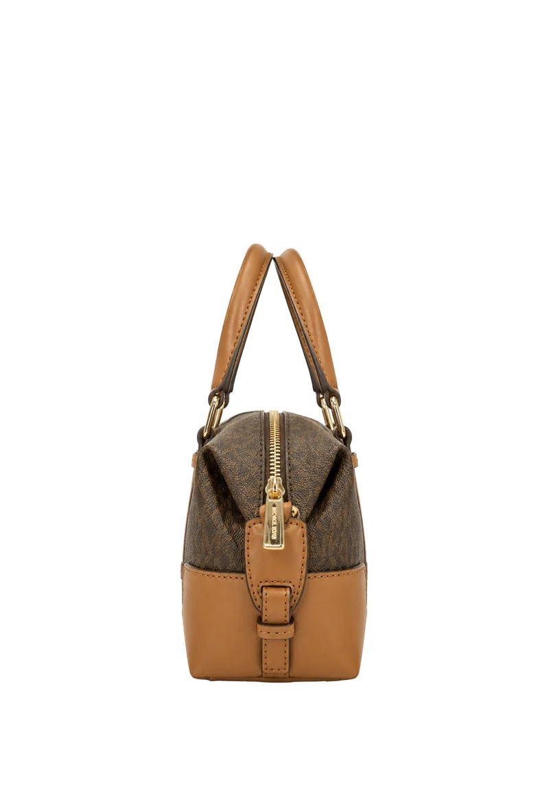 Michael Kors Sac Bandoulière Teddi Mini Souple Marron
