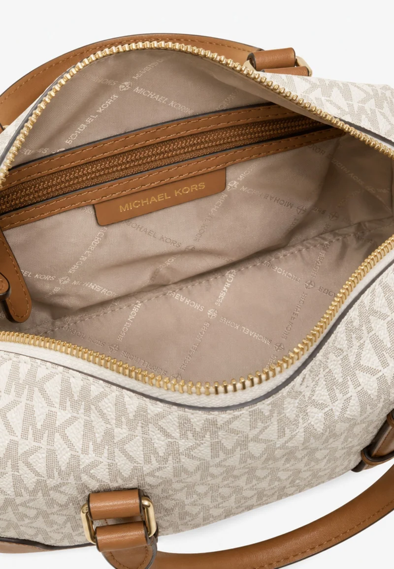 Michael Kors Sac Bandoulière Teddi Mini Souple Beige