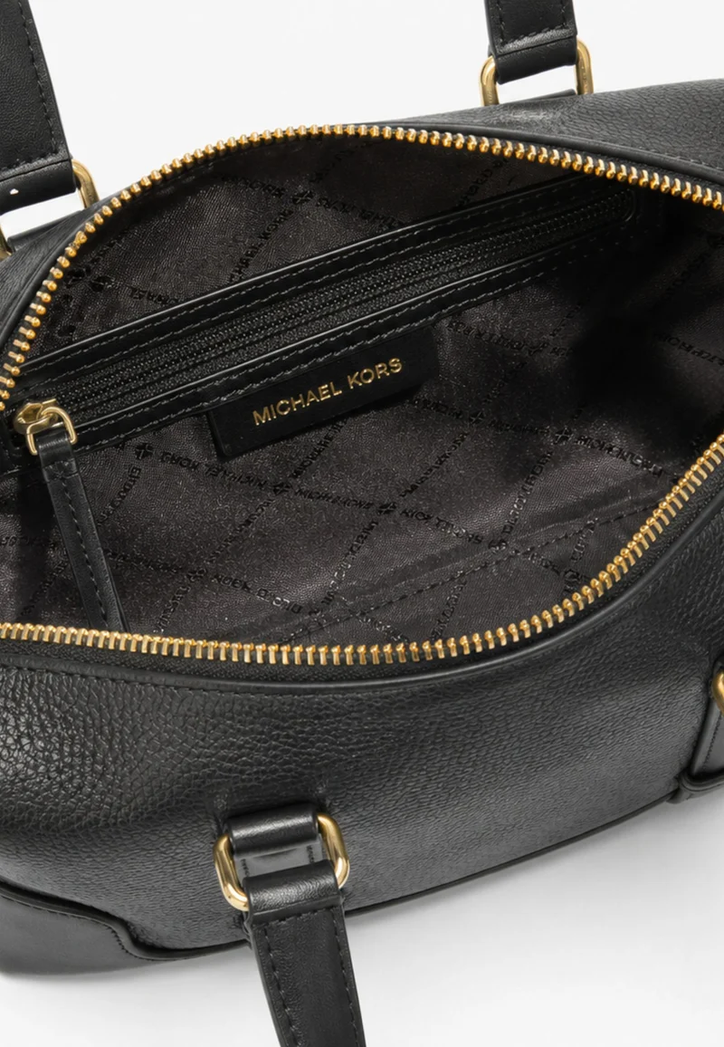 Michael Kors Sac Bandoulière Cuir Teddi Mini Souple Noir