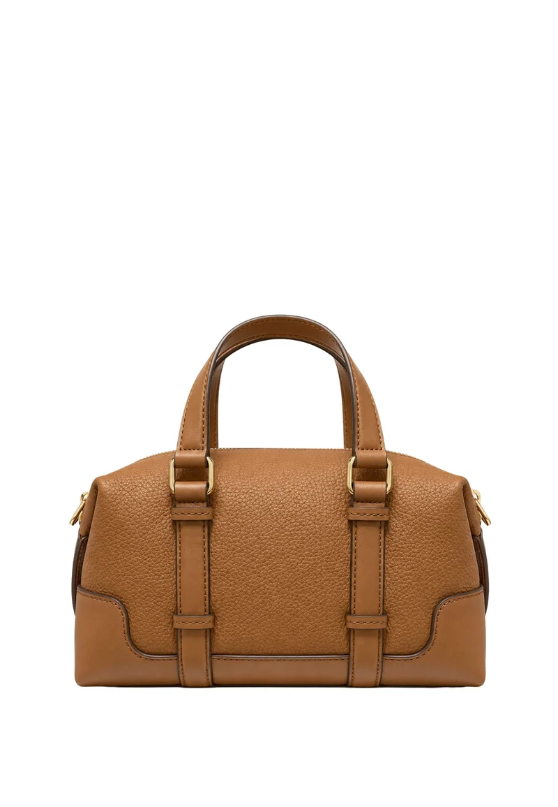 Michael Kors Sac Bandoulière Cuir Teddi Mini Souple Cognac