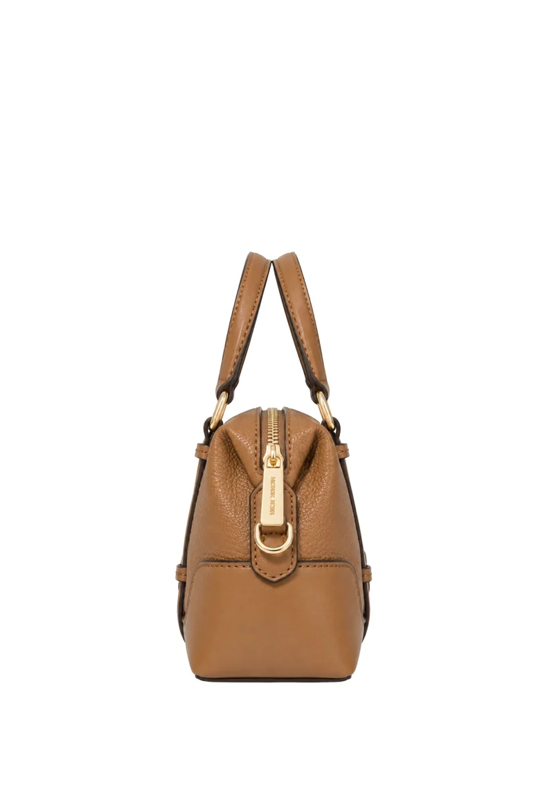 Michael Kors Sac Bandoulière Cuir Teddi Mini Souple Cognac